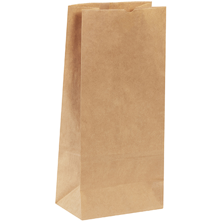 8 <span class='fraction'>1/4</span> x 5 <span class='fraction'>1/4</span> x 18" Kraft Hardware Bags